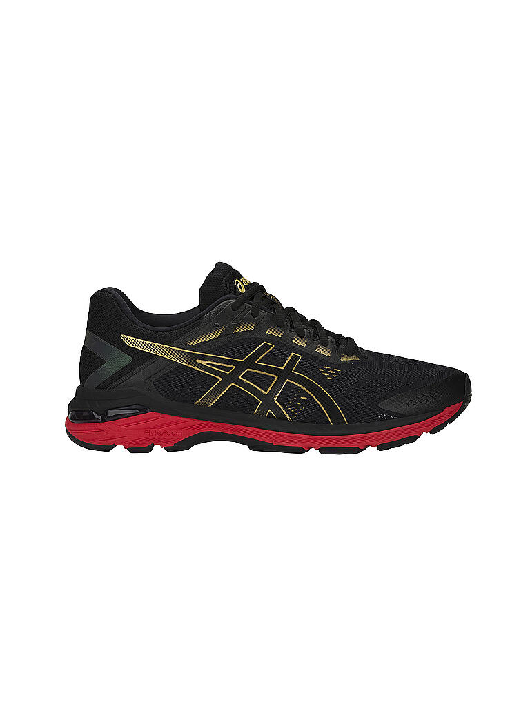 ASICS Herren Laufschuh GT 2000 7 Innovation in Motion BLACK RICH GOLD schwarz